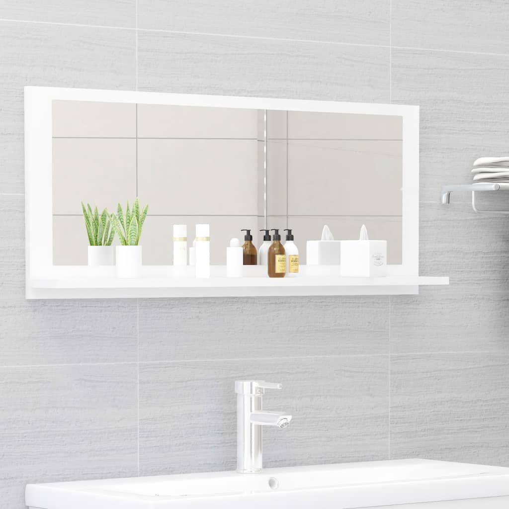 Bathroom Mirror Cabinet Engineered Wood