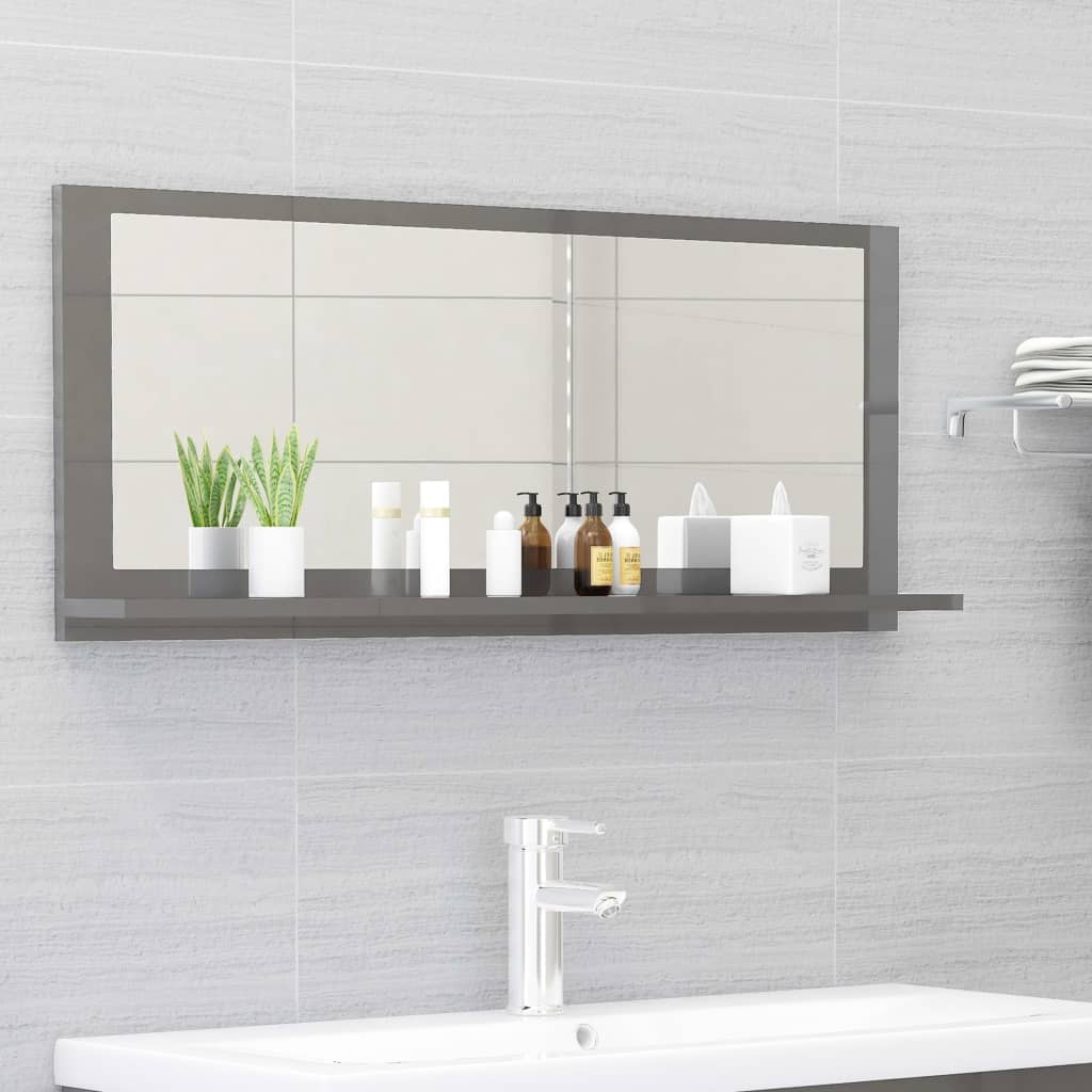 Bathroom Mirror Cabinet Engineered Wood