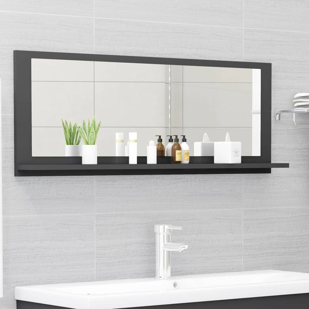 Bathroom Mirror Cabinet Engineered Wood