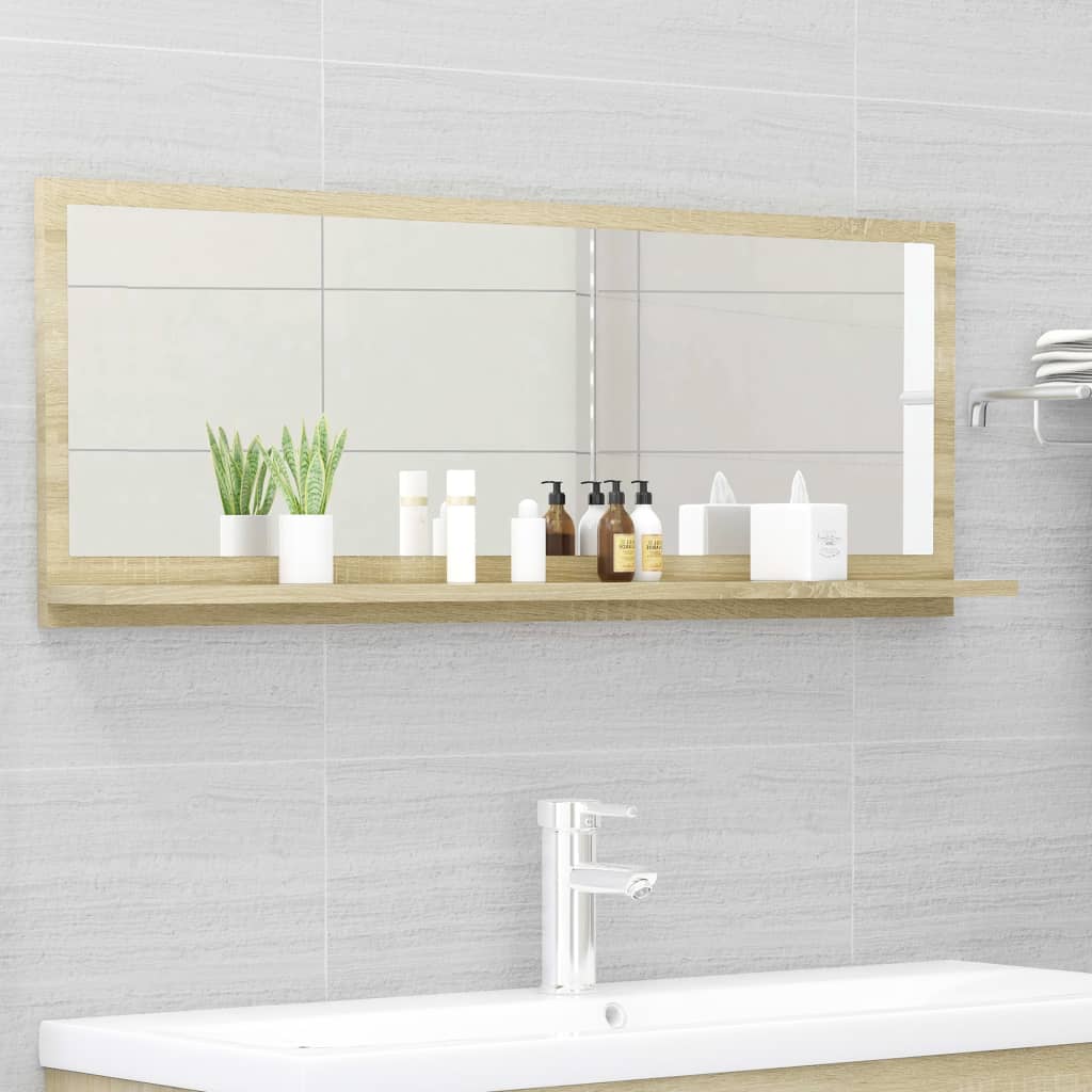 Bathroom Mirror Cabinet Engineered Wood