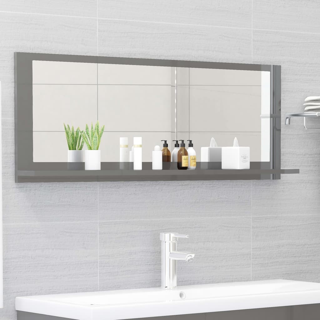 Bathroom Mirror Cabinet Engineered Wood