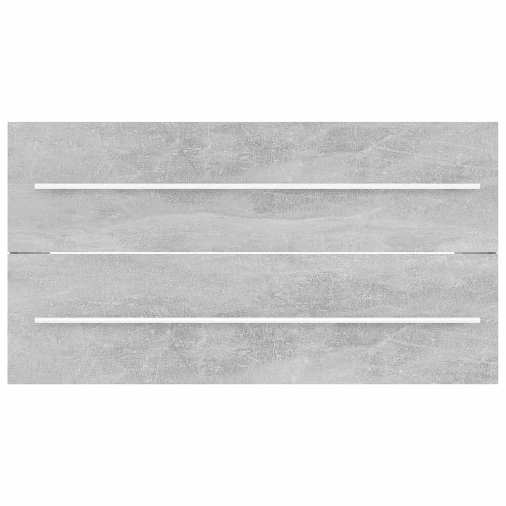 2 Piece Bathroom Furniture Set Engineered Wood
