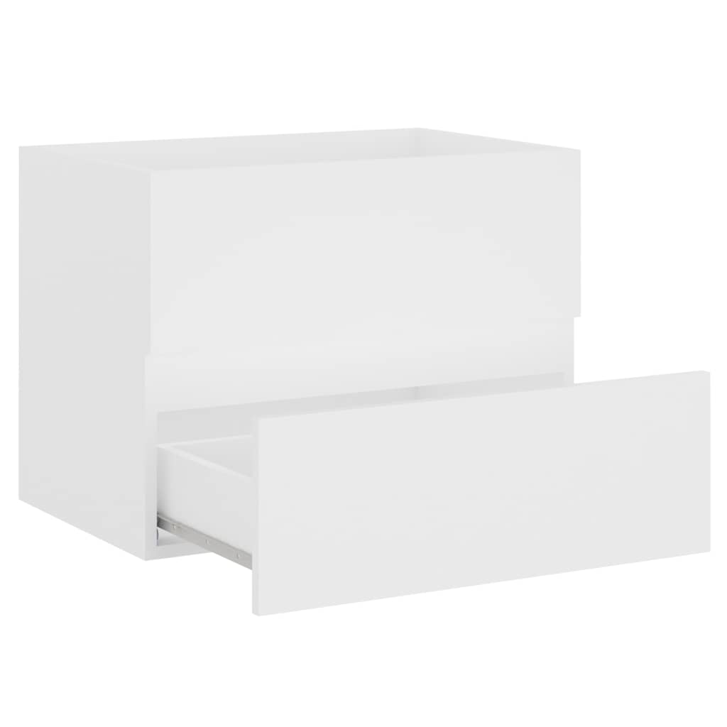 2 Piece Bathroom Furniture Set Engineered Wood