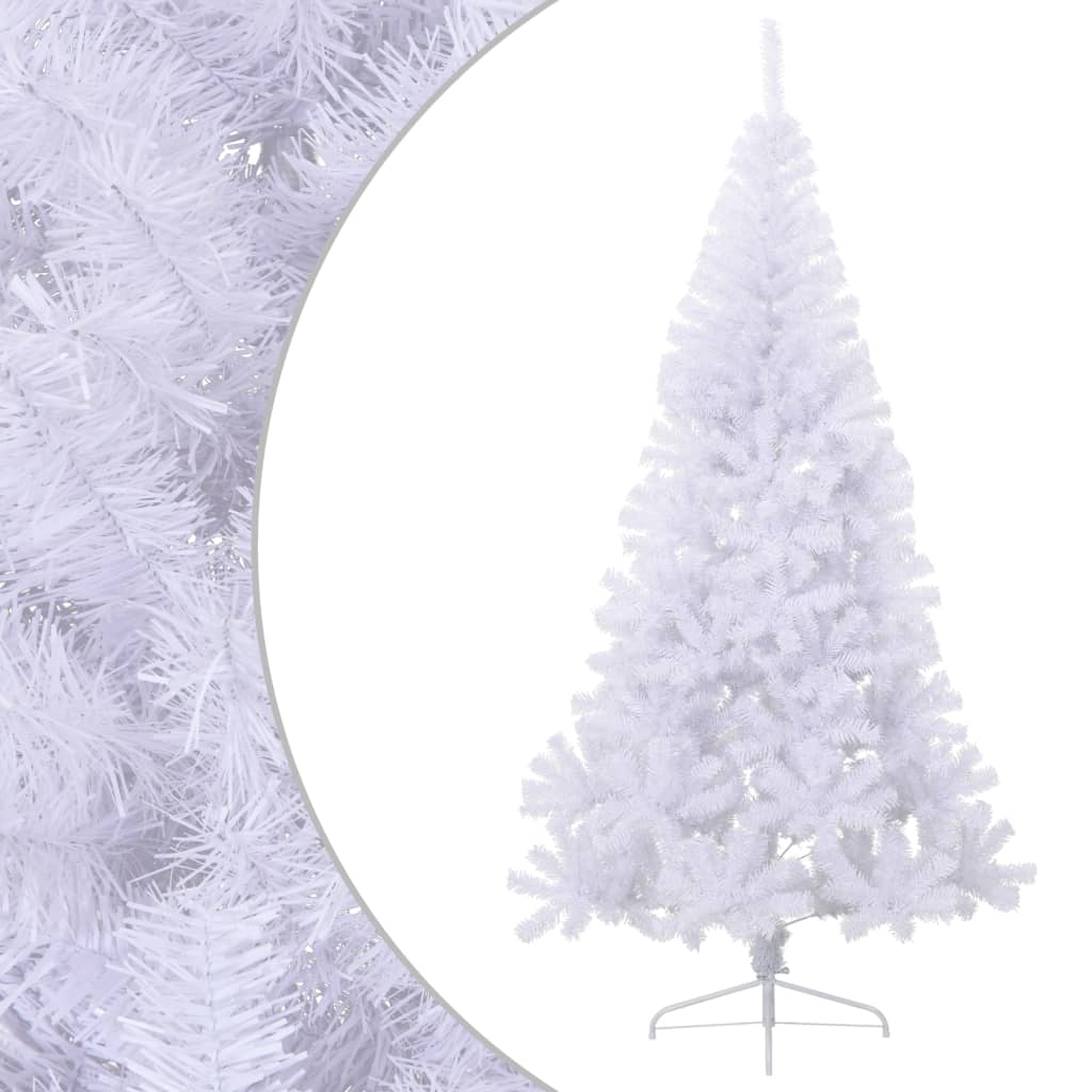 Artificial Half Christmas Tree With Stand 240 Cm Pvc