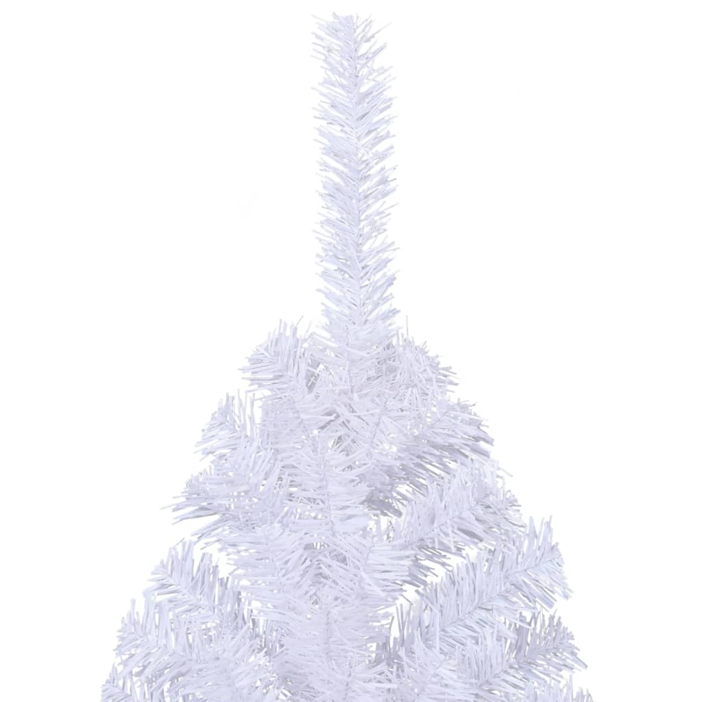 Artificial Half Christmas Tree With Stand 240 Cm Pvc