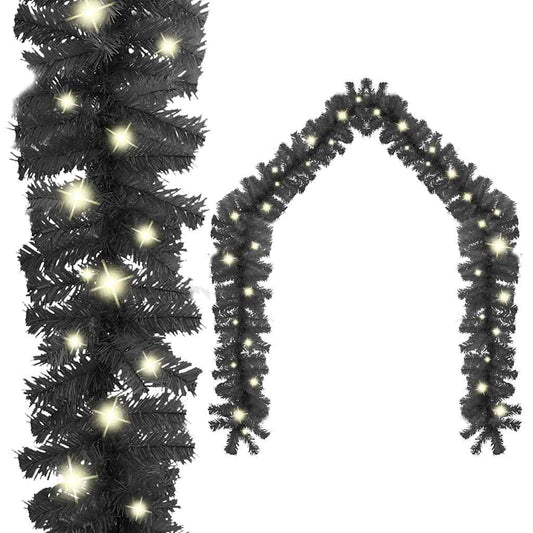 Christmas Garland With Led Lights