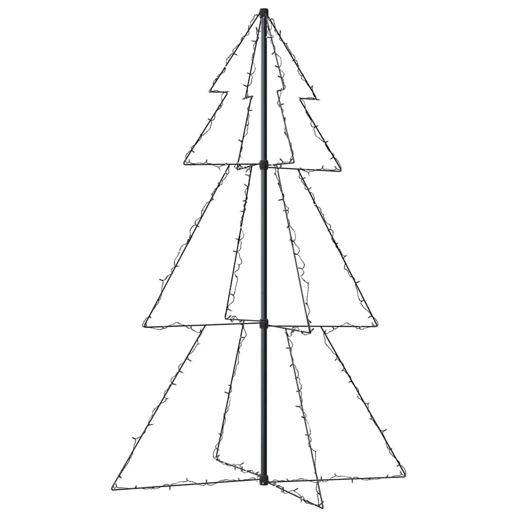 Christmas Cone Tree 200 Leds Indoor And Outdoor 98X150 Cm