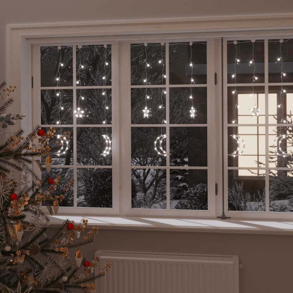 Star And Moon Fairy Lights Remote Control