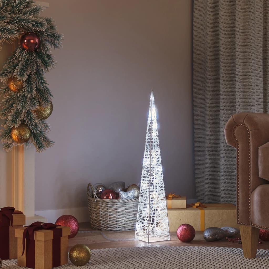 Acrylic Decorative Led Light Cone