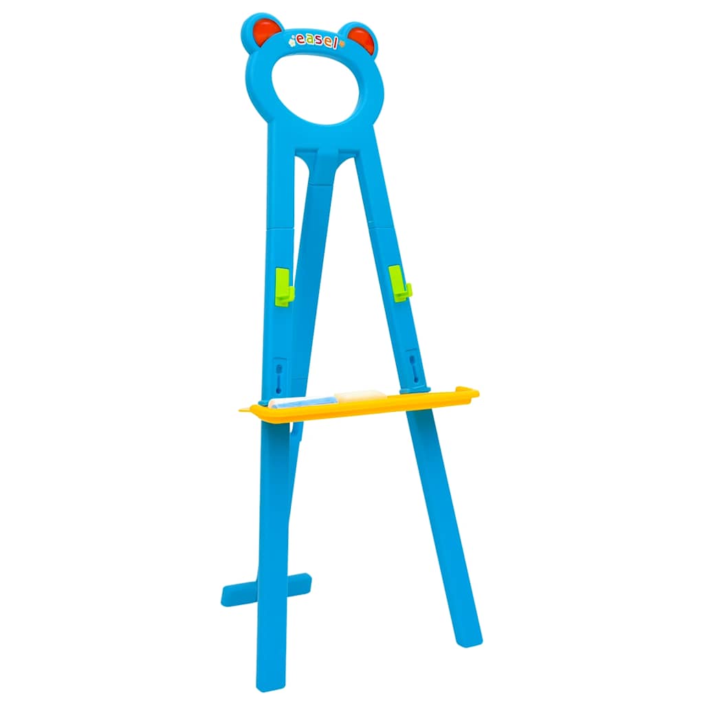 2-1 Children Easel With Chalkboard And Whiteboard