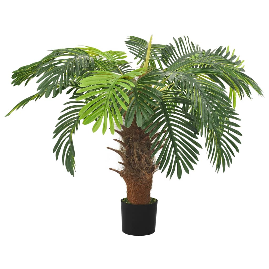 Artificial Cycas Palm With Pot Green
