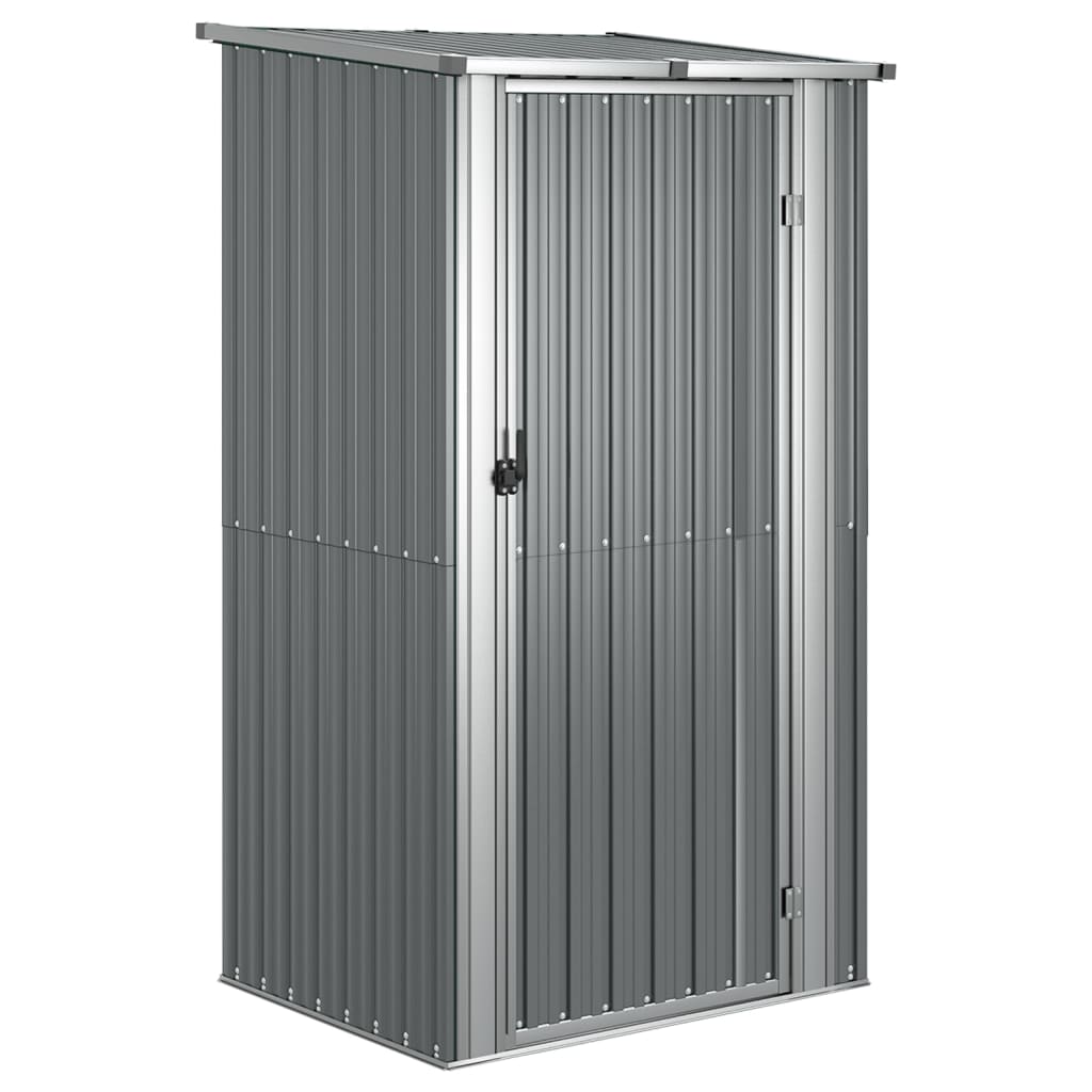 Garden Shed 118.5X97X209.5 Cm Galvanised Steel