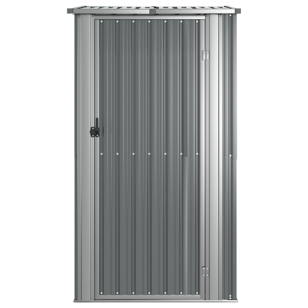 Garden Shed 118.5X97X209.5 Cm Galvanised Steel