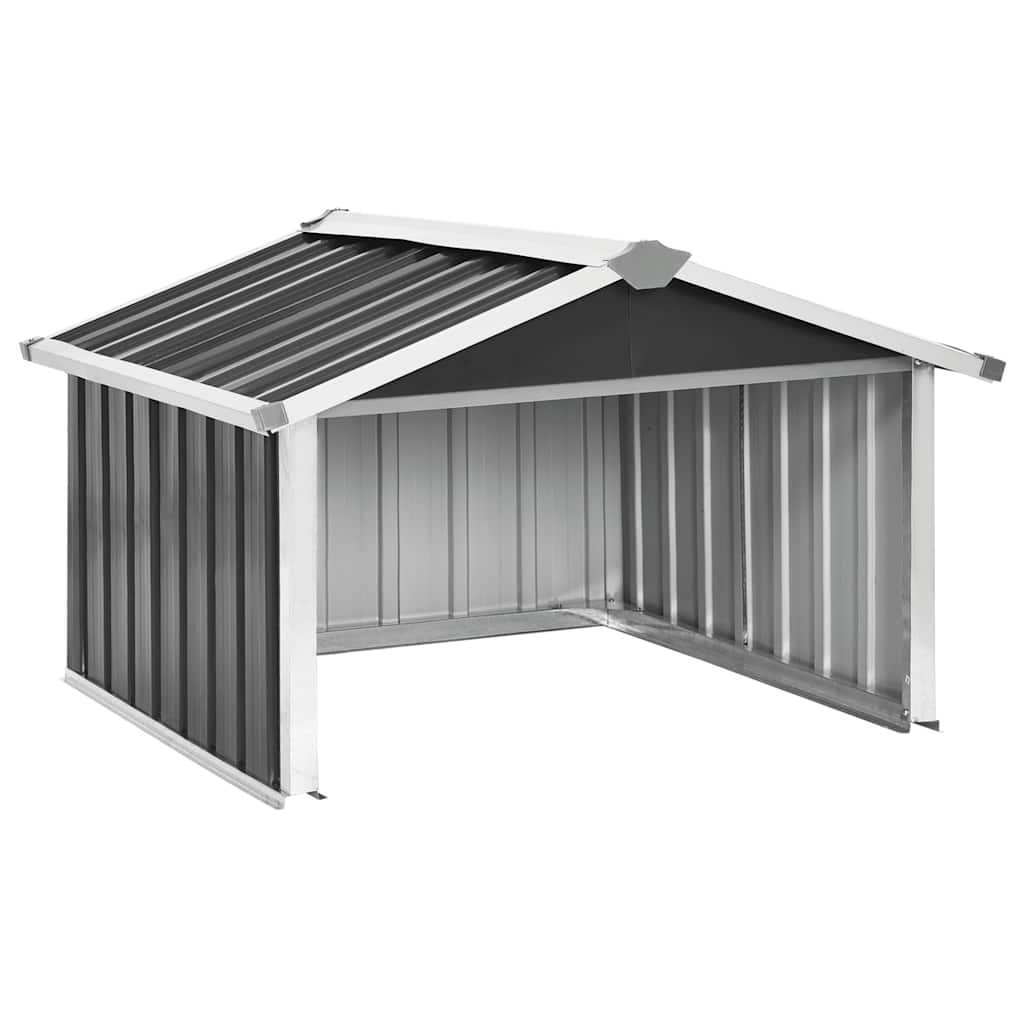 Garden Robot Lawnmower Shed 92X97X63 Cm Galvanised Steel