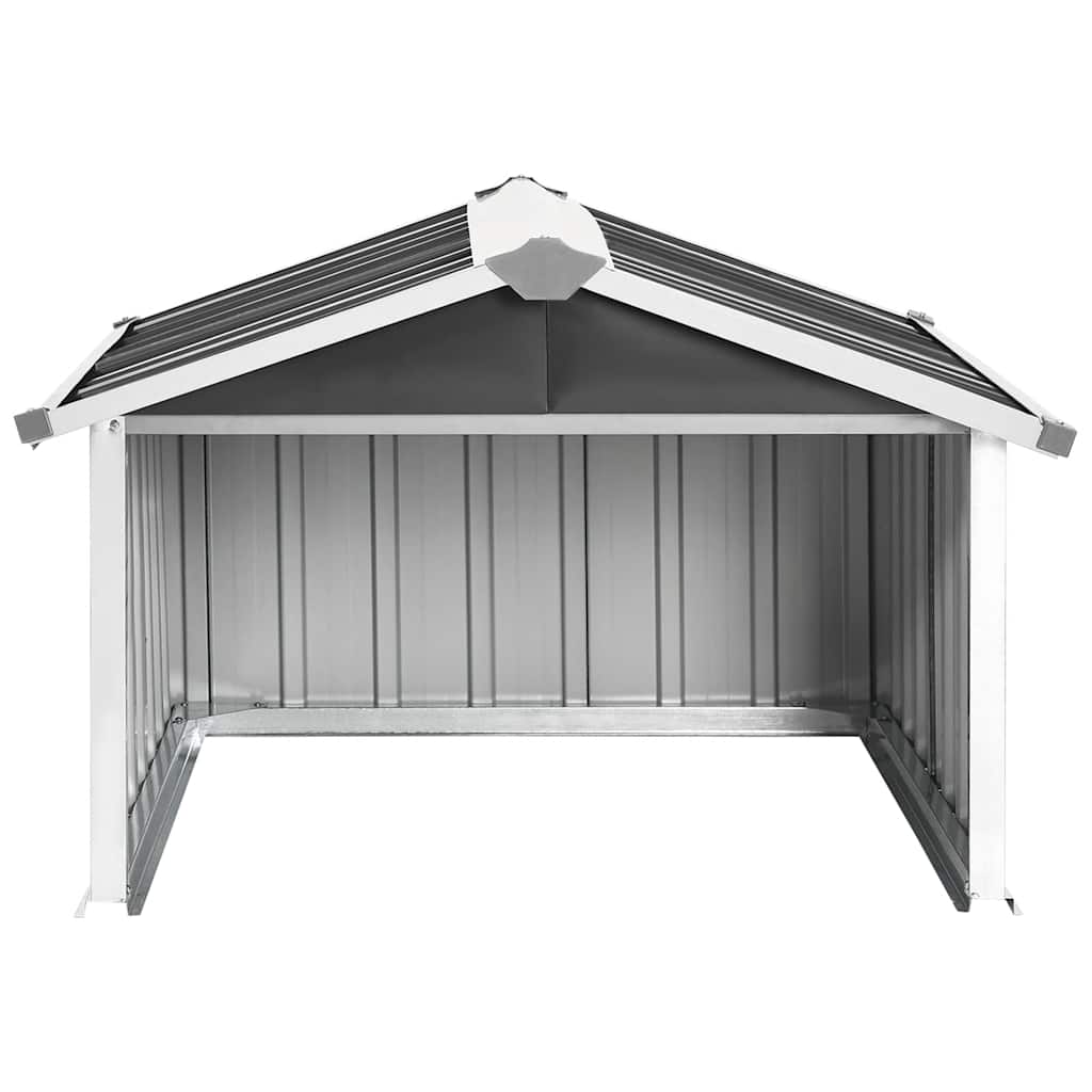 Garden Robot Lawnmower Shed 92X97X63 Cm Galvanised Steel