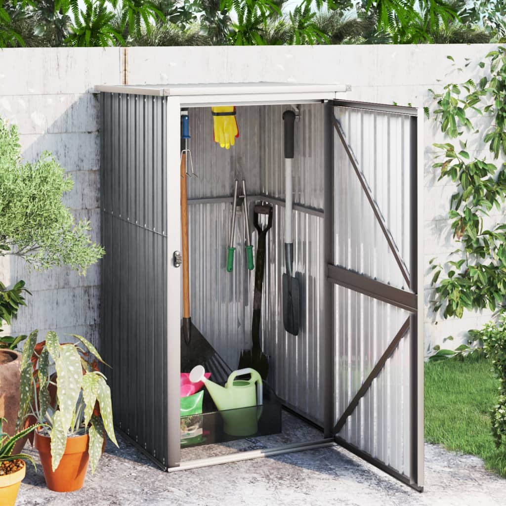 Garden Tool Shed Galvanised Steel