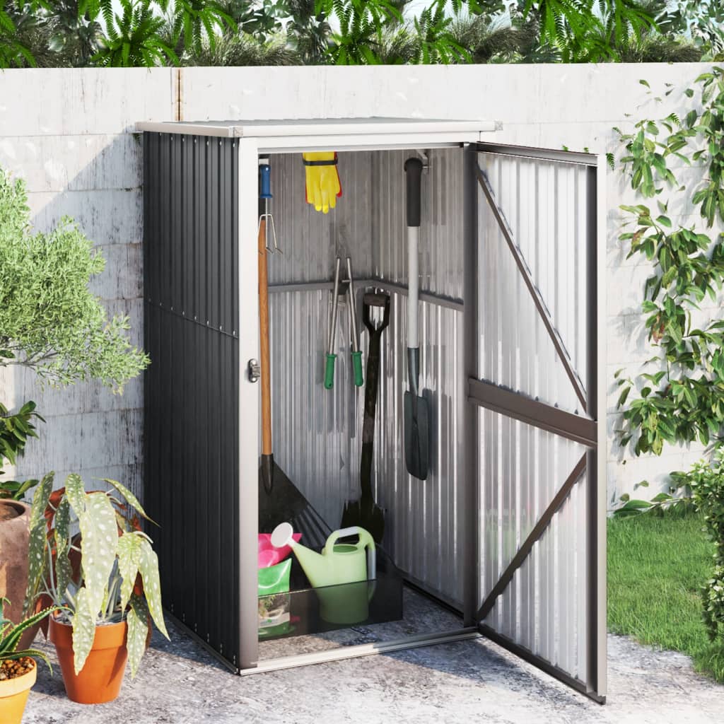 Garden Tool Shed Galvanised Steel