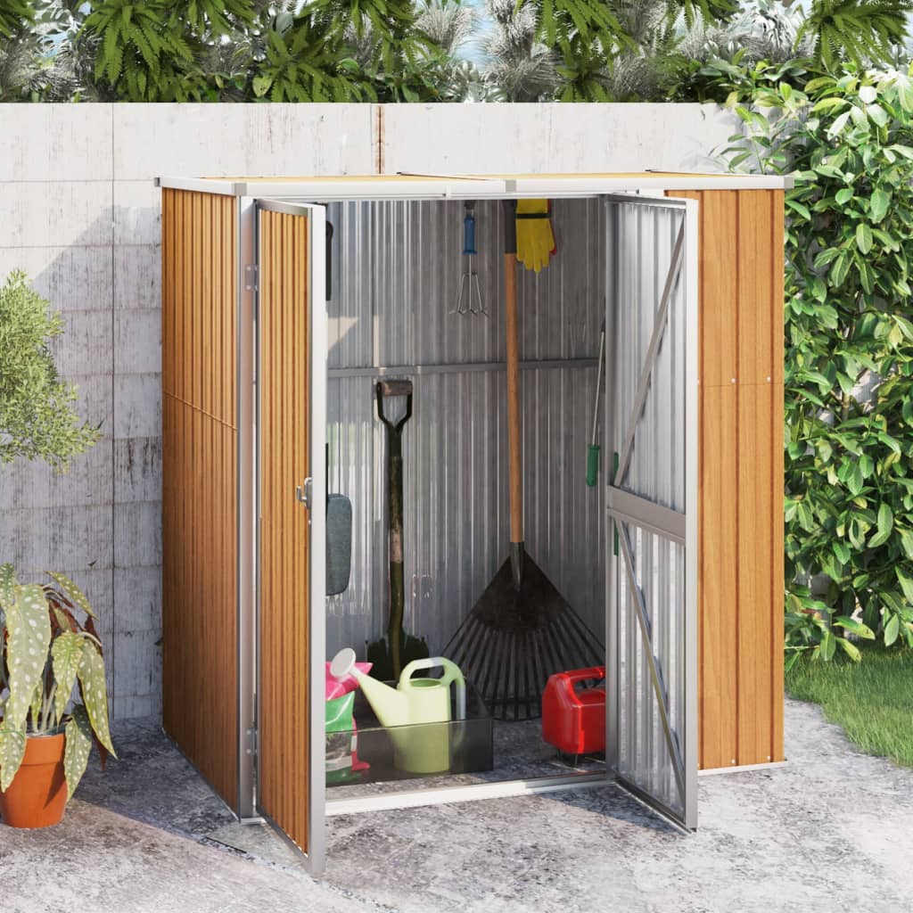 Garden Tool Shed Galvanised Steel