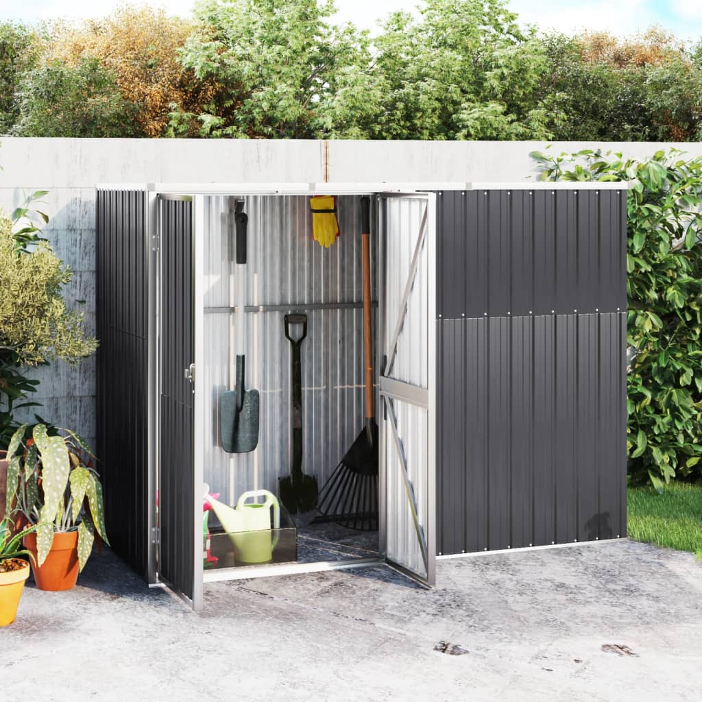 Garden Tool Shed Galvanised Steel