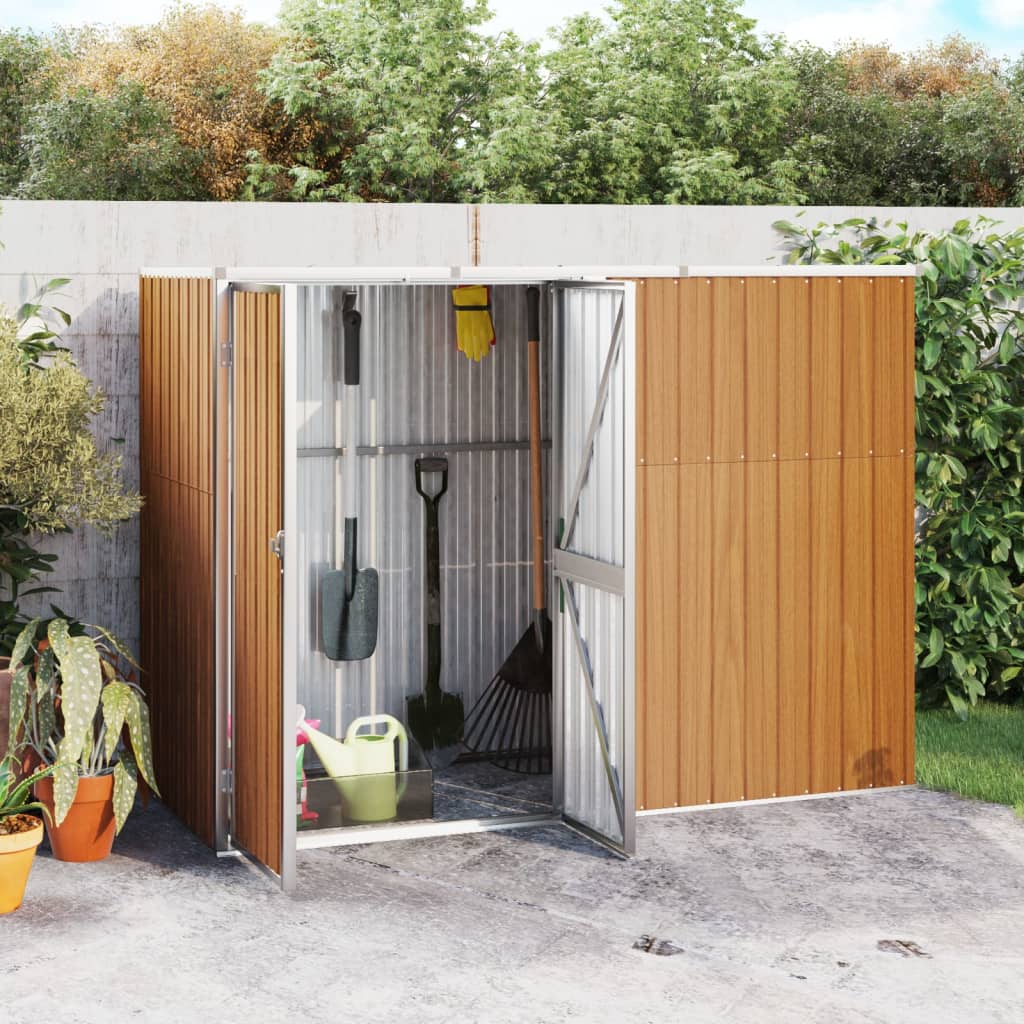 Garden Tool Shed Galvanised Steel