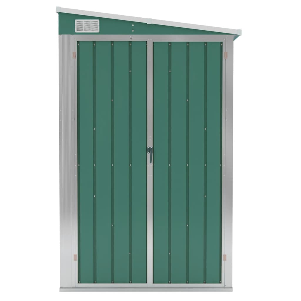 Wall-Mounted Garden Shed Galvanised Steel
