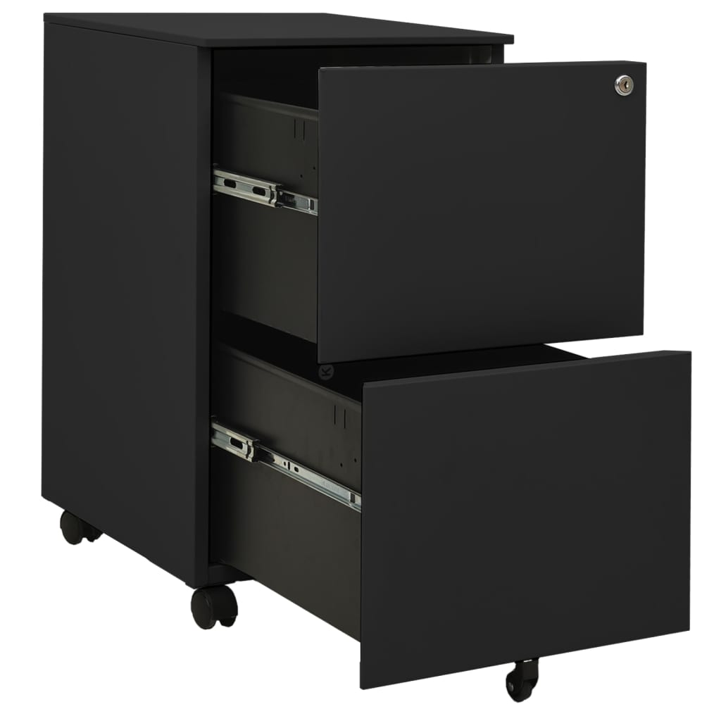 Mobile File Cabinet 39X45X67 Cm Steel