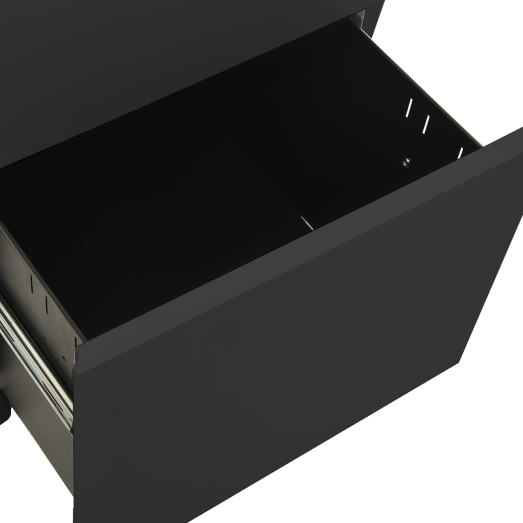 Mobile File Cabinet 39X45X67 Cm Steel