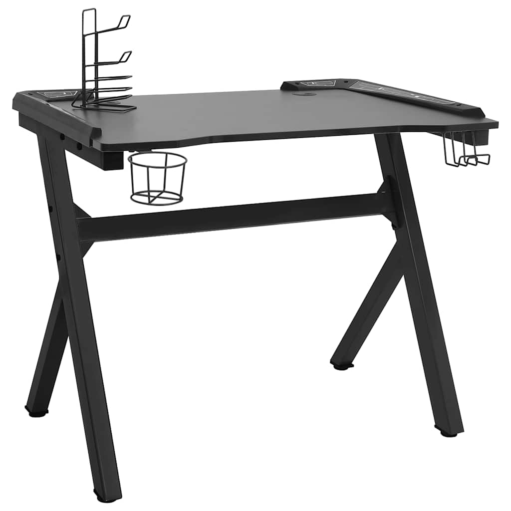 Gaming Desk Led With Y Shape