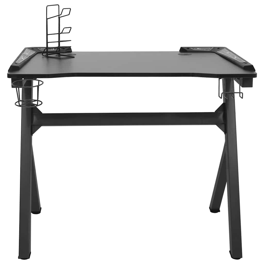 Gaming Desk Led With Y Shape