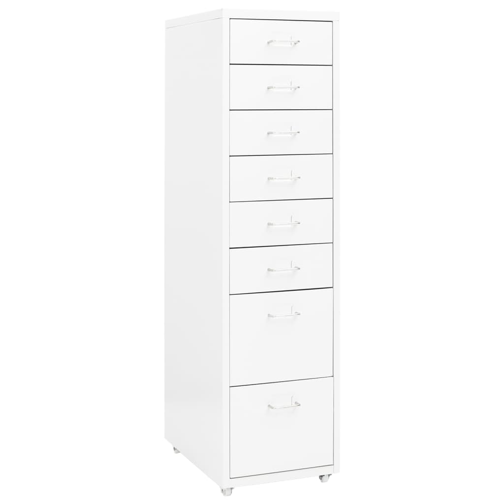 Mobile File Cabinet 28X41X109 Cm Metal