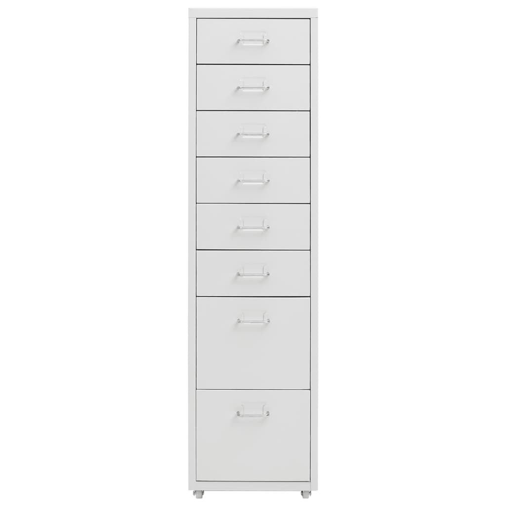 Mobile File Cabinet 28X41X109 Cm Metal
