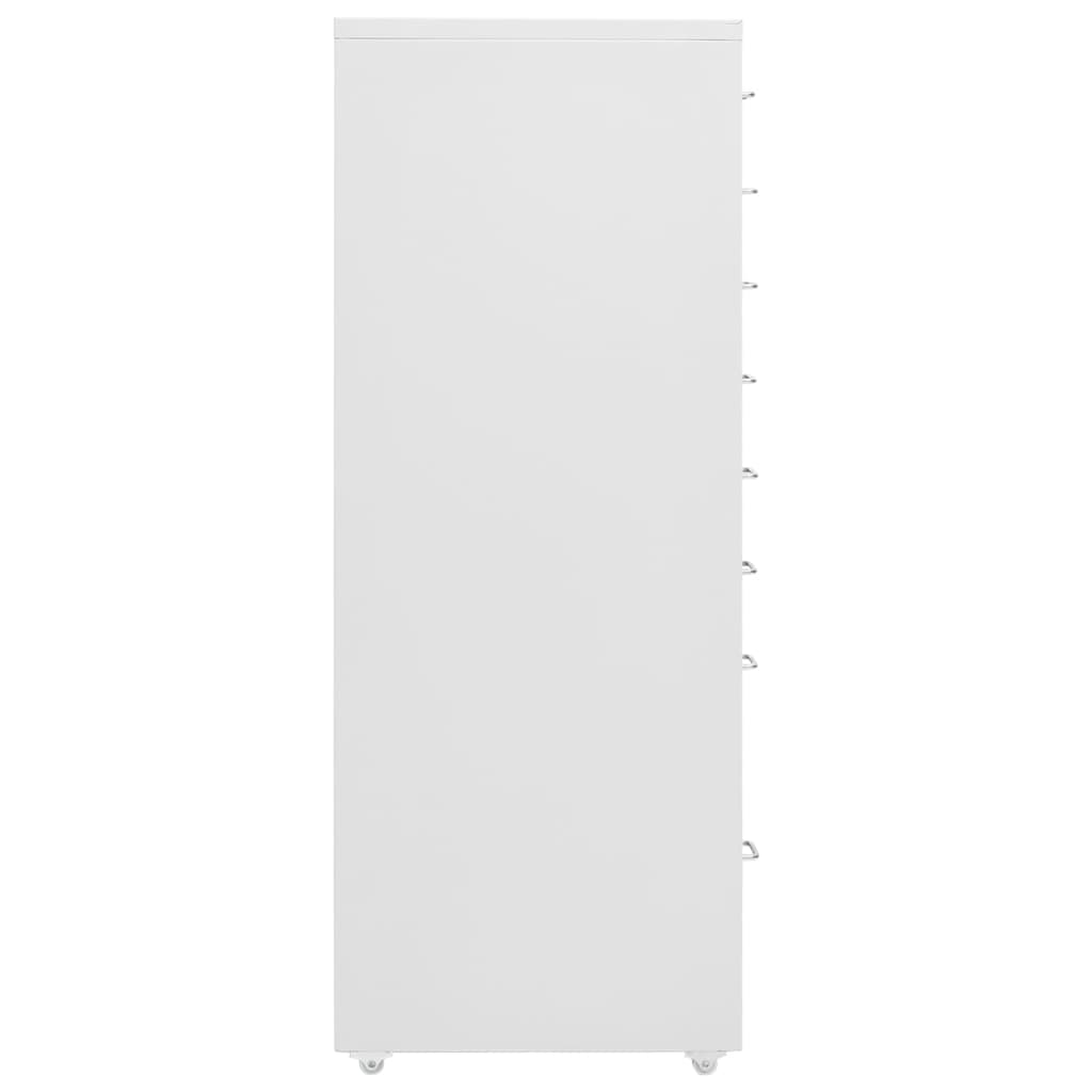 Mobile File Cabinet 28X41X109 Cm Metal