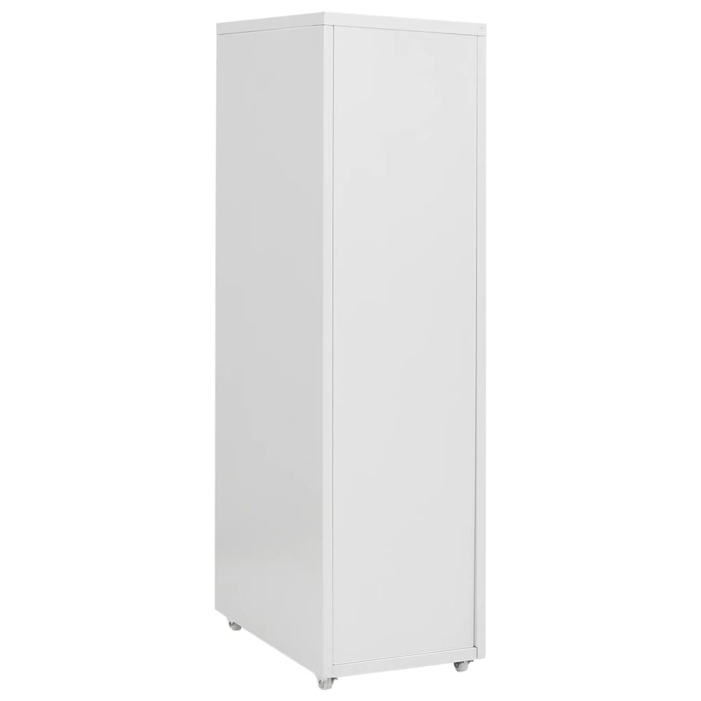Mobile File Cabinet 28X41X109 Cm Metal