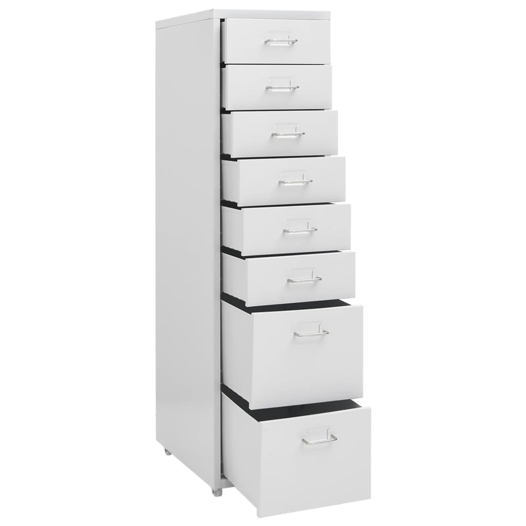Mobile File Cabinet 28X41X109 Cm Metal