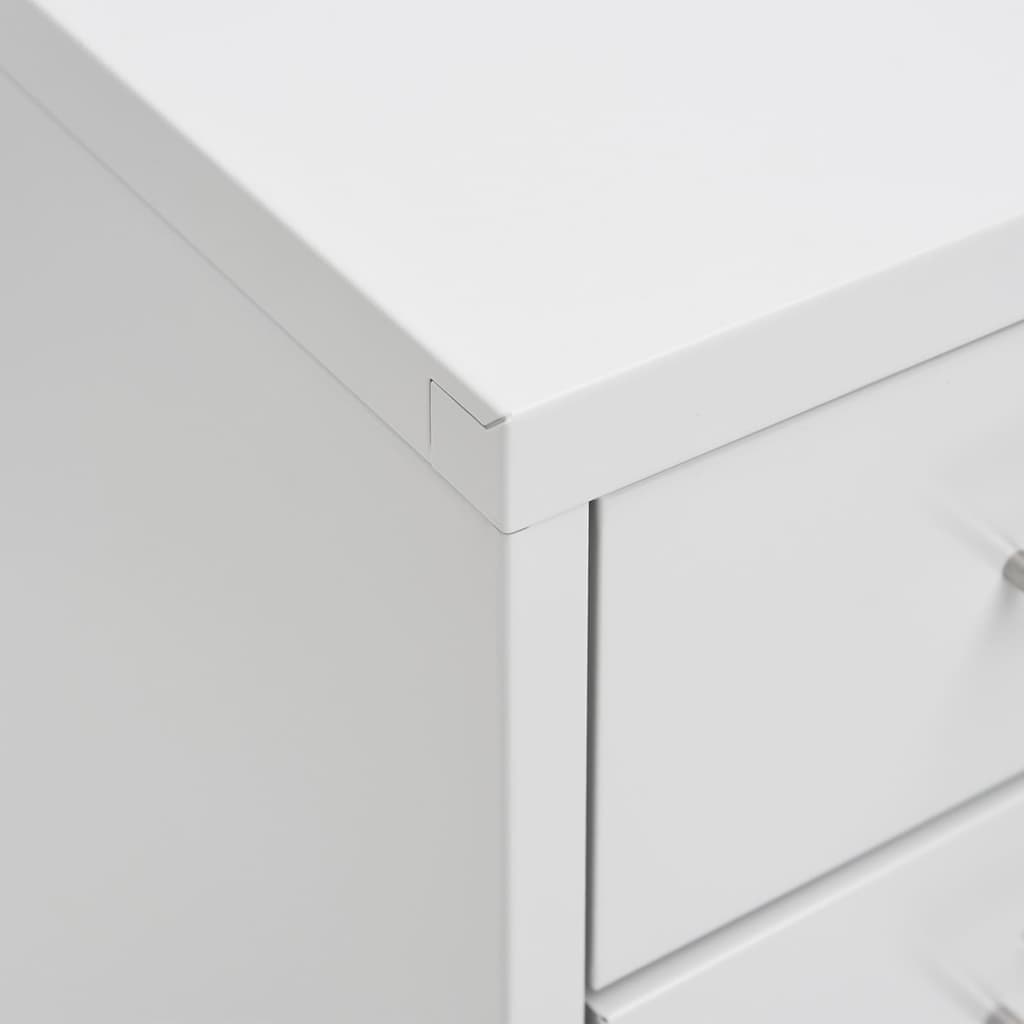 Mobile File Cabinet 28X41X109 Cm Metal