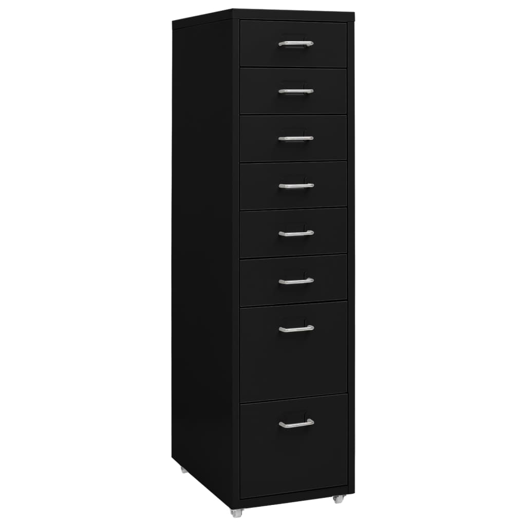 Mobile File Cabinet 28X41X109 Cm Metal