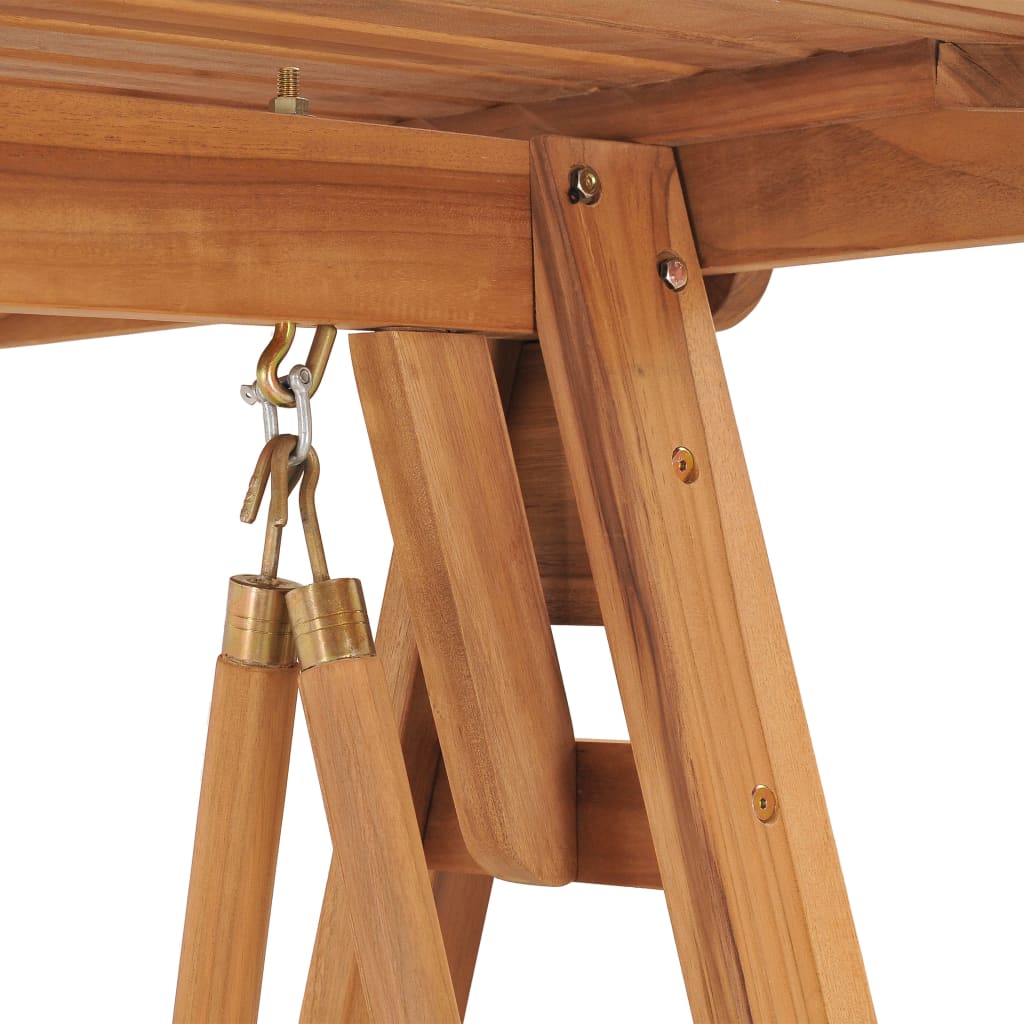 Swing Bench 170 Cm Solid Teak Wood
