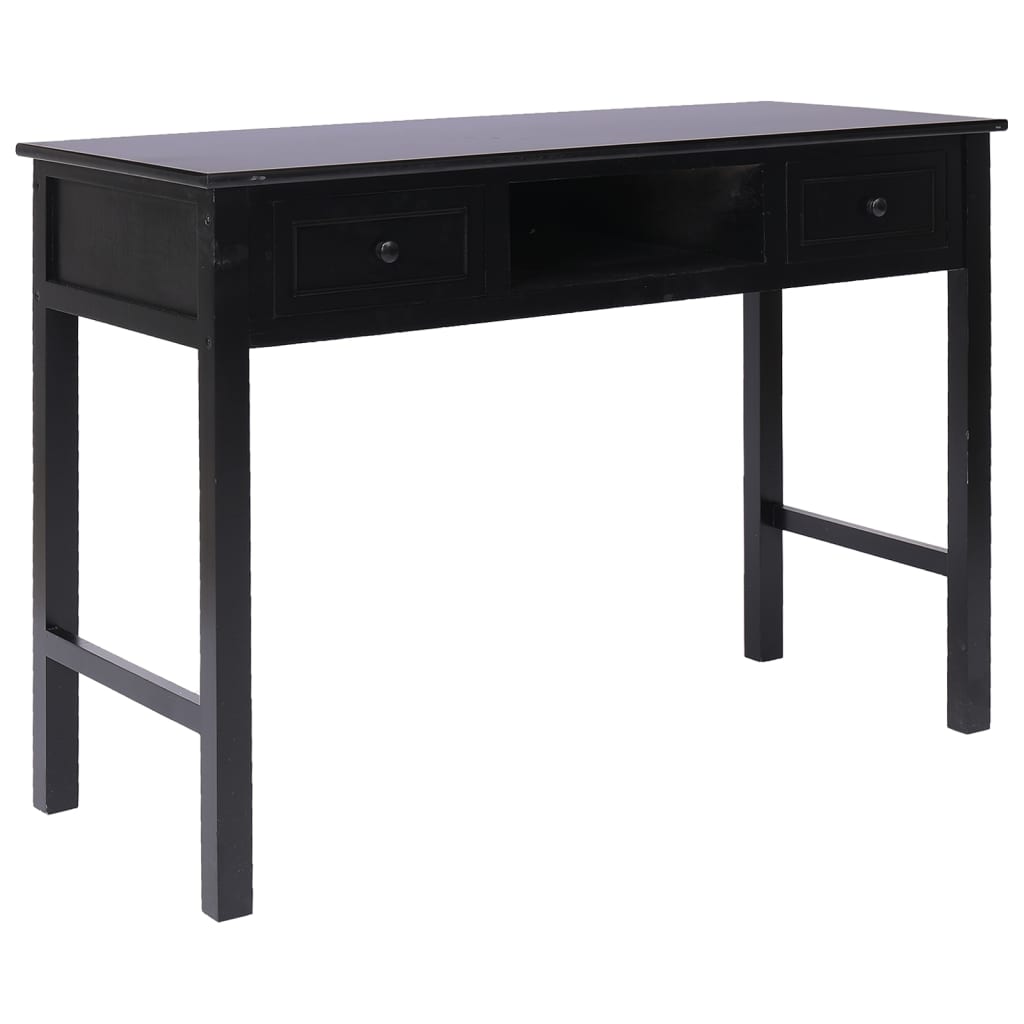 Writing Desk 108X45X76 Cm Solid Wood Paulownia