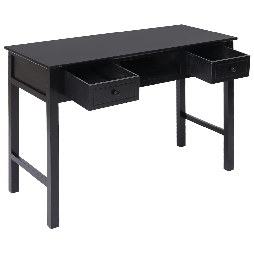 Writing Desk 108X45X76 Cm Solid Wood Paulownia