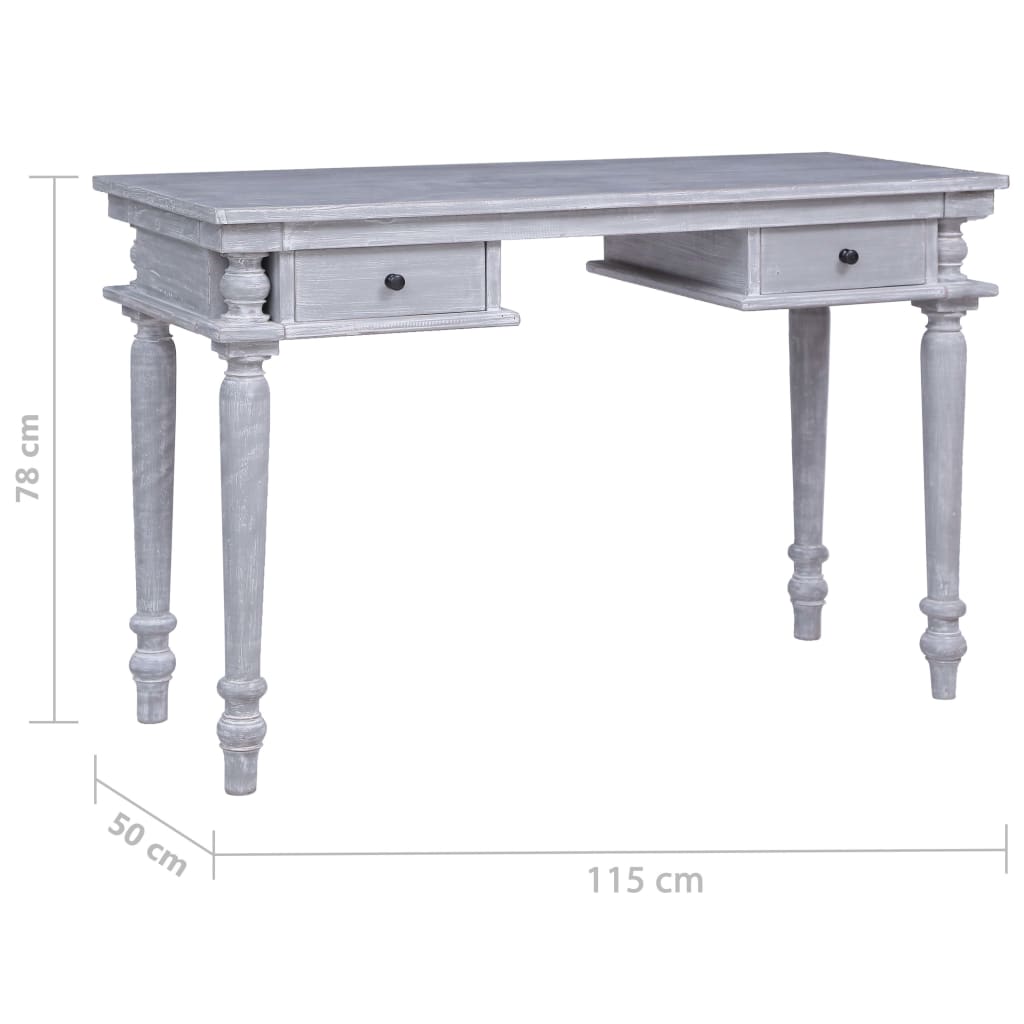 Desk Solid Mahogany Wood