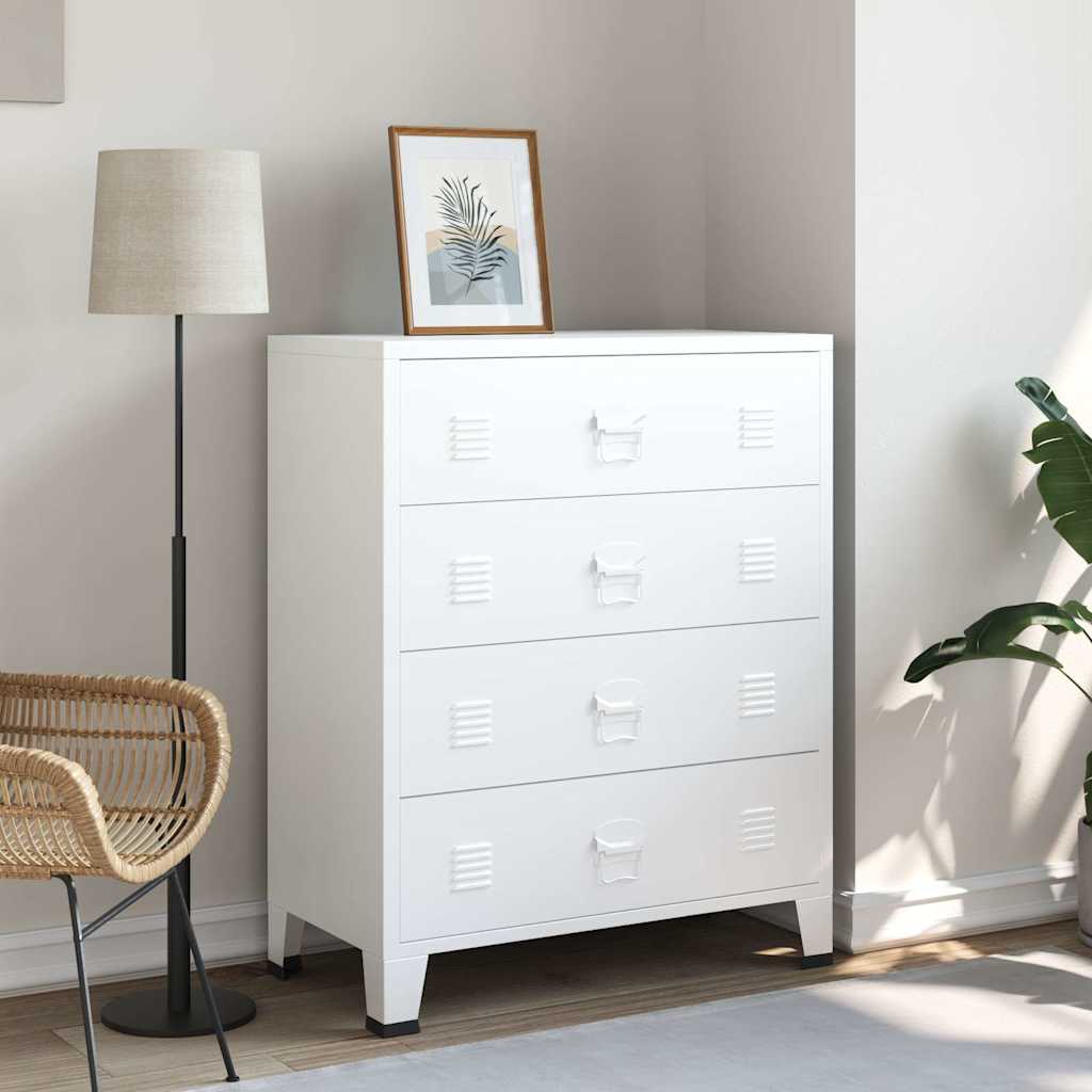 Industrial Drawer Cabinet 78X40X93 Cm Metal