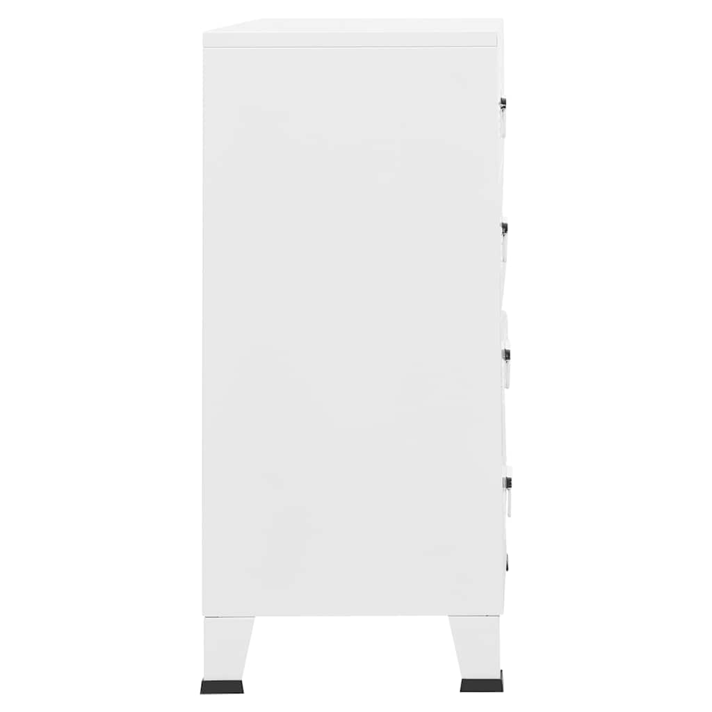 Industrial Drawer Cabinet 78X40X93 Cm Metal