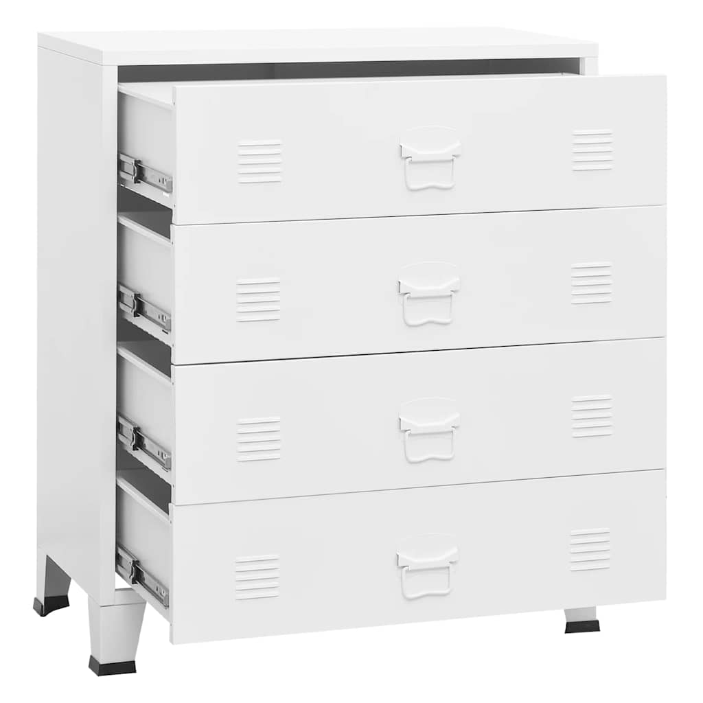 Industrial Drawer Cabinet 78X40X93 Cm Metal