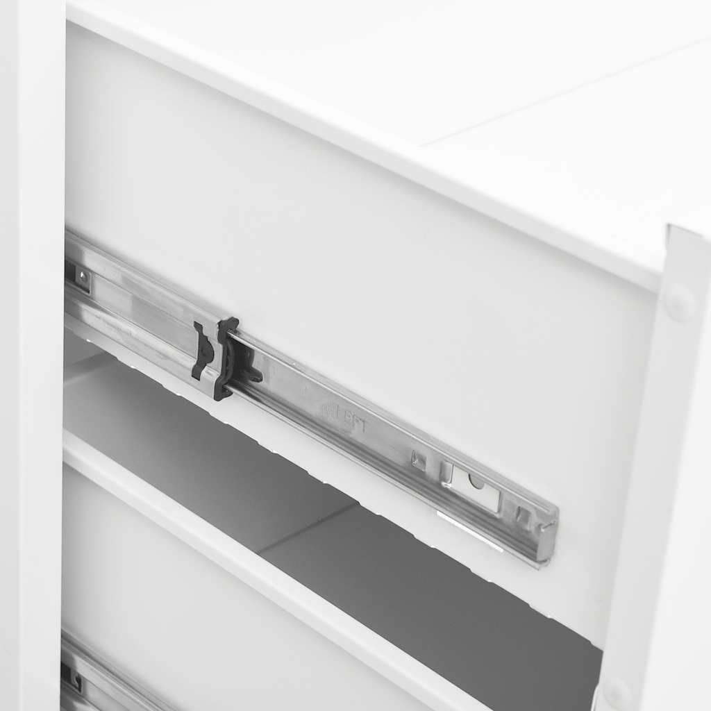 Industrial Drawer Cabinet 78X40X93 Cm Metal