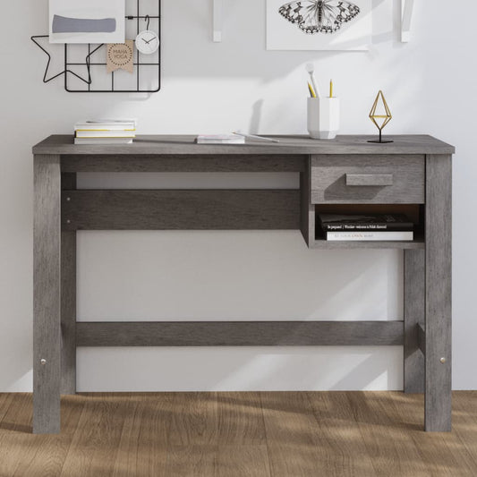 Desk Hamar 110X40X75 Cm Solid Wood Pine