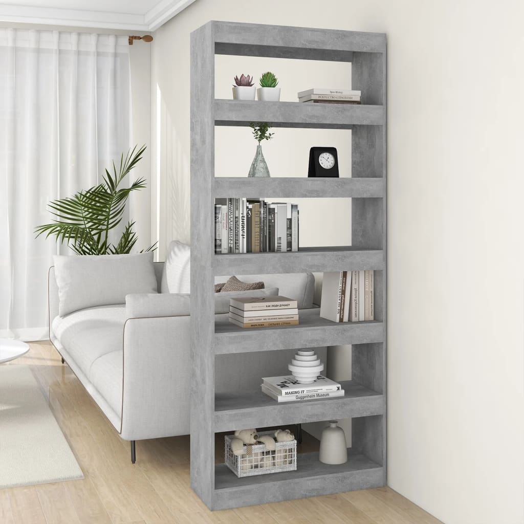 Book Cabinet/Room Divider 80X30X198 Cm Engineered Wood