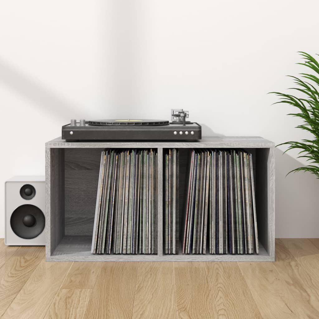 Lp Storage Box 71X34X36 Cm Engineered Wood