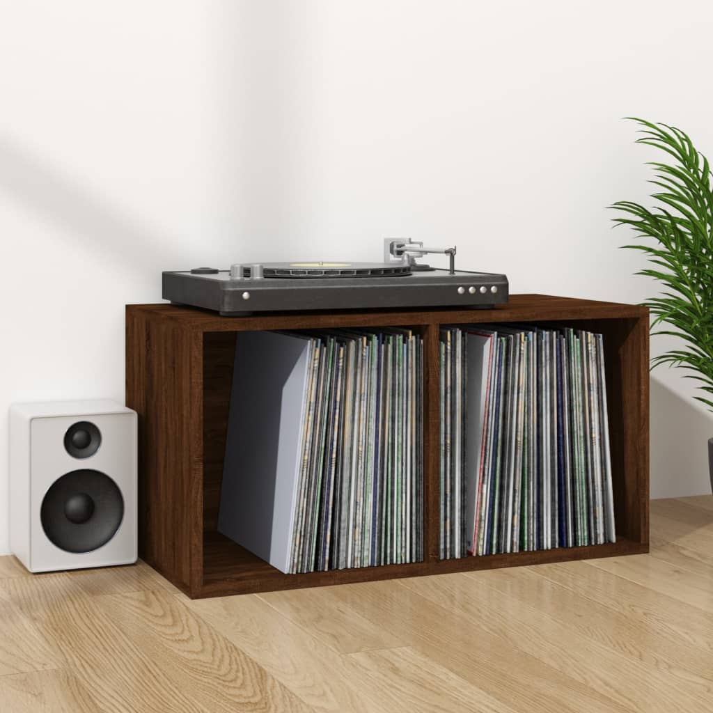 Lp Storage Box 71X34X36 Cm Engineered Wood