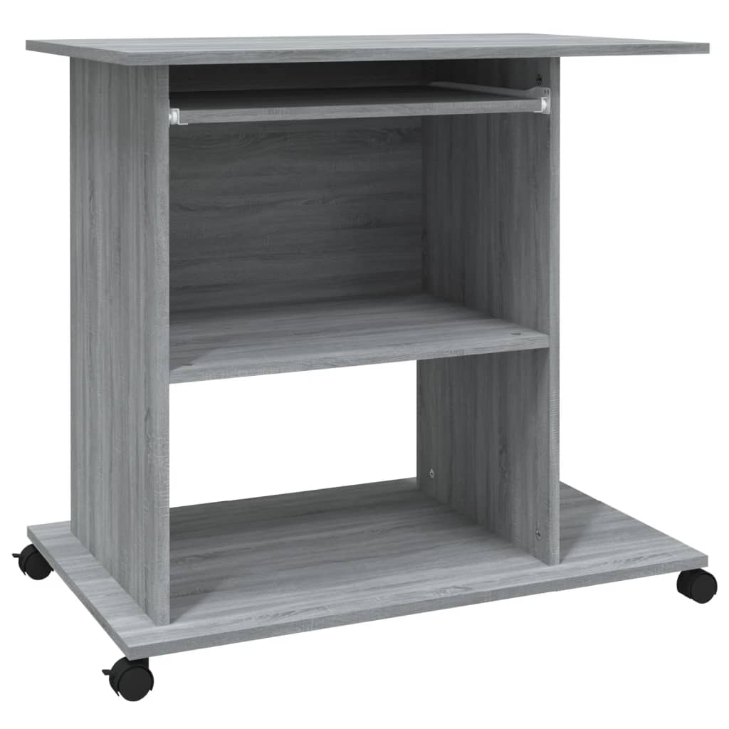 Computer Desk 80X50X75 Cm Engineered Wood