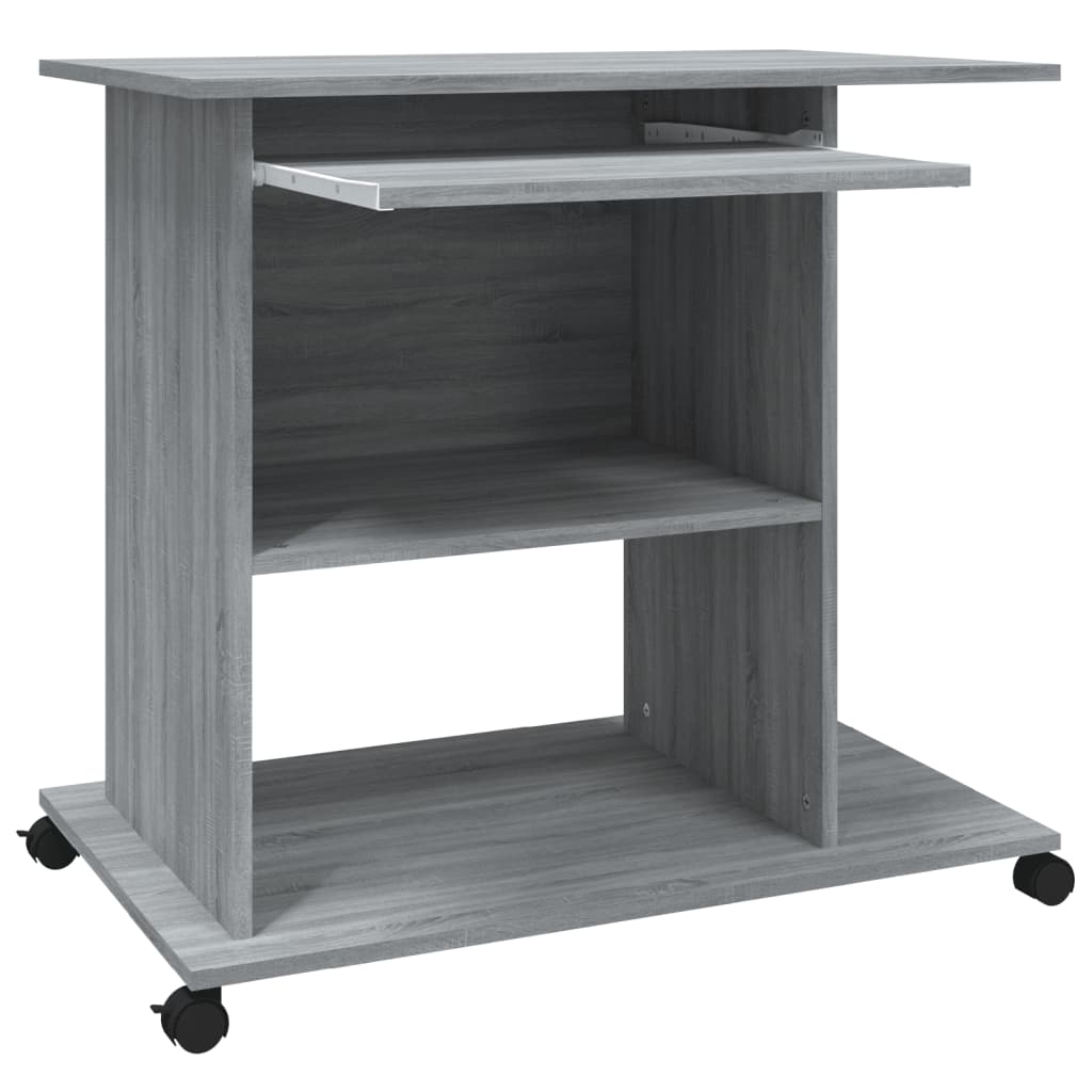 Computer Desk 80X50X75 Cm Engineered Wood